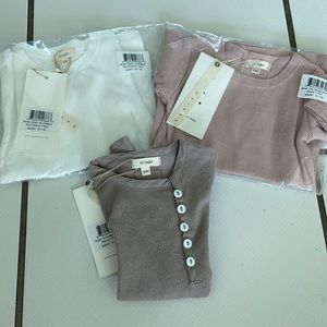 NWT, bundle of Lil legs short sleeve tee shirts